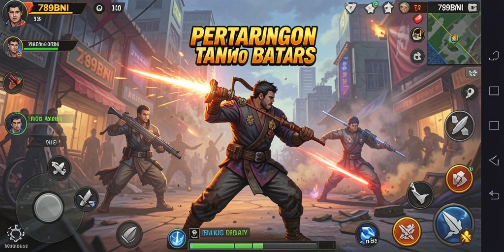 Tampilan seru pertarungan intens di 789BNI.
