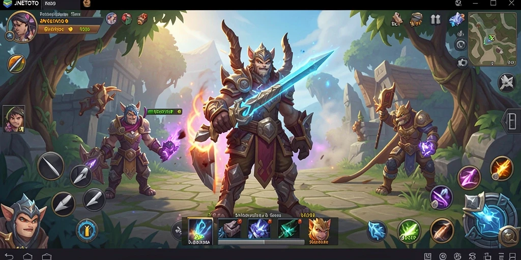 Tampilan utama gameplay JNETOTO yang mendebarkan dan penuh petualangan.