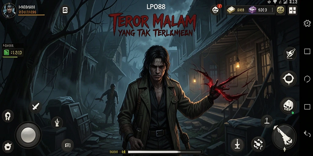 Gameplay menegangkan LPO88 dengan suasana Horror yang mencekam.