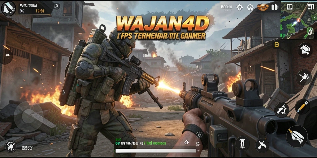Tampilan gameplay WAJAN4D yang penuh aksi dan strategi.